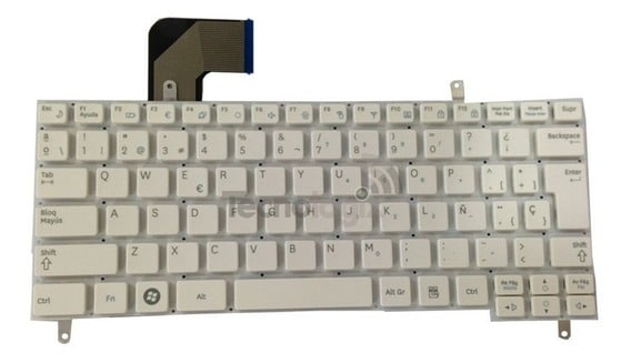 Teclado samsung Np-210 N210 Blanco ING