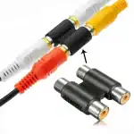 Union RCA 2 RCA L/R Acople Doble hembra Modelos compatibles VIDEO