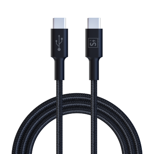 Cable USB-C Si Nylon 60W 1M