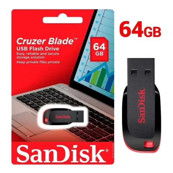 Pendrive 64Gb Sabdisk 3.0 S73 Ultra