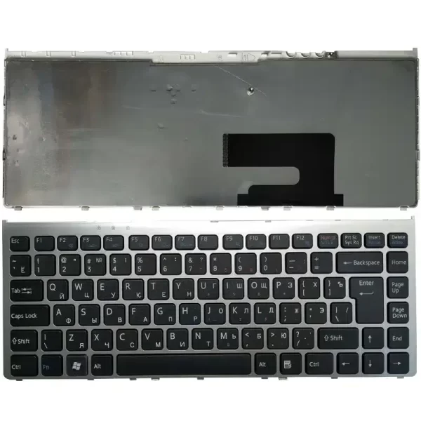 Teclado Sony Sve151J11L Vaio Rejas Gris