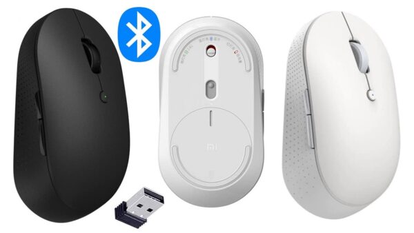 Mouse Xiaomi Mw02 Dual Bluetooth4.2 Wirellesss 2.4Gz Negro Silent Edition - Imagen 2