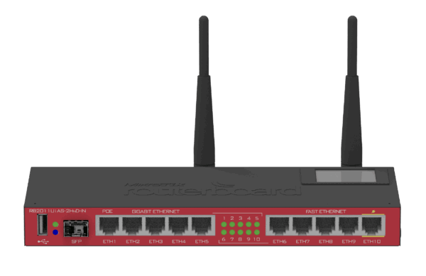 Mikrotik Routerboard RB2011UIAS-2HND-IN SFP PORT PLUS - Imagen 1