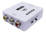 Conversor RCA A VGA AV2VGA Mini AV a VGA convierte tu salida Audio Video a VGA - Imagen 2