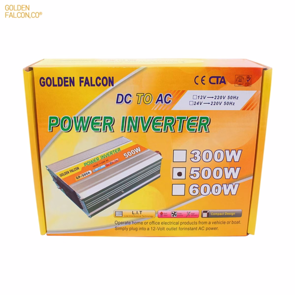 Inversor de Voltaje 12V A 220V 500W