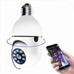 Camarainteligente Full HD 1080P Micro SD Wi-Fi AUDIO SenSOR MOV con LUZ 10-15M (LED IR) vision NOCTURNA  LED E27 - Imagen 2