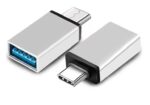 OTG USB-C LU-2002 METAL TYPE C  A USB a HEMBRA