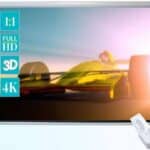 Pantalla para proyector automatico 105 pulgadas 220v Control REMOTO