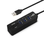 Hub USB 2.0 + LECTOR SD Micro SD - Imagen 2