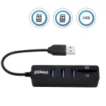 Hub USB 2.0 + LECTOR SD Micro SD