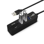 Hub USB 2.0 + LECTOR SD Micro SD - Imagen 3