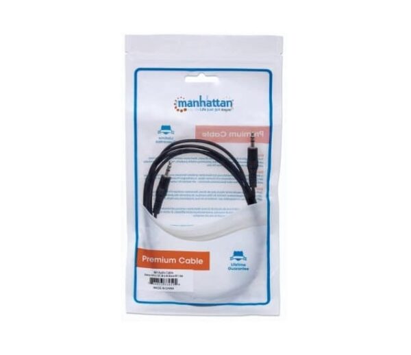 Cable auxiliar de Audio estereo 1.8 metros 3.5mm nuevo telefonos inteligentes - Imagen 1