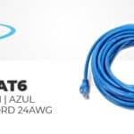 Cable Red UTP 10M CAT 6 24AWG 7/0 PATCH CORD IURON PRenSADO en FABRICA