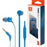 Auricular JBL T110 + MIC HARMAN 3.5mm 9mm 20HZ AZUL/NEGRO