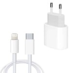 Cargador USB-C PD 20W Iphone 3A Iphone 12 12Mini 12Pro 11 Pro SE XR XS Max