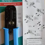 Pinza Crimpadora para Plug modular RJ-45 RJ-12 RJ-11