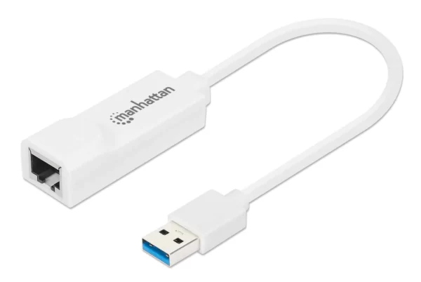 Adaptador USB 3.0 a RJ-45 Gigabit Ethernet MacBook Surface Chromebook - Imagen 2