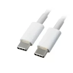 Cable USB-C Xiaomi 1.5M Blanco 2.4A Tipo C a Tipo C - Imagen 2