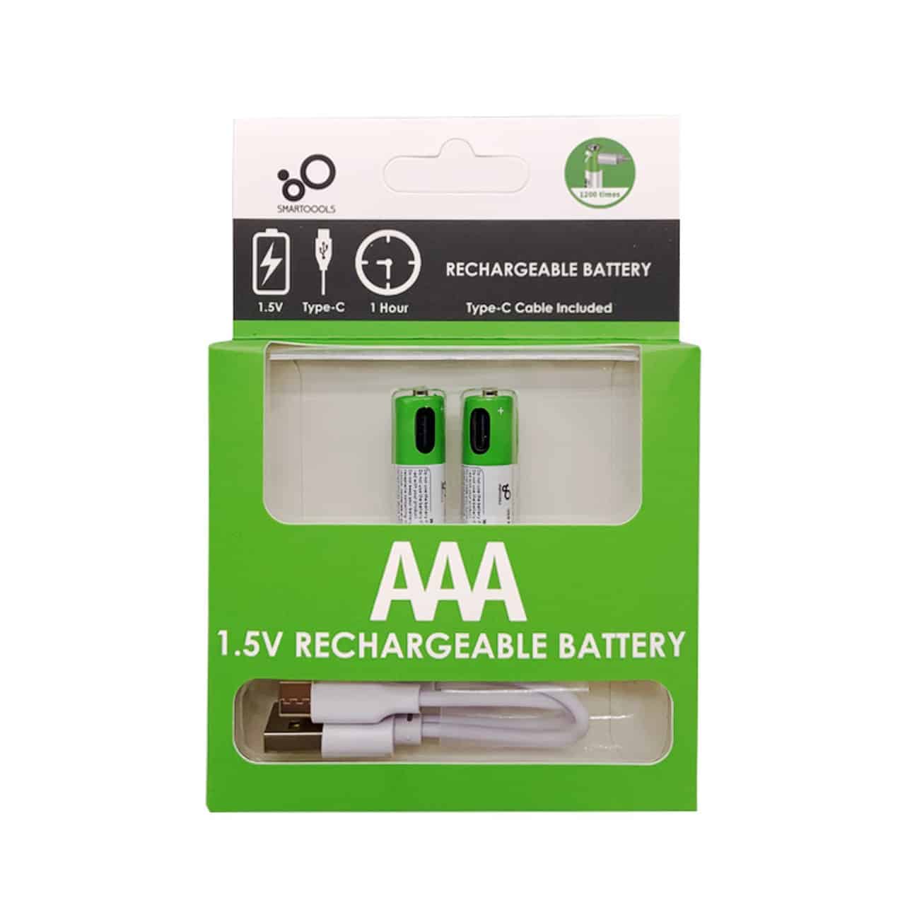 Batería Litio Recargable AAA 1,5V MIcro Usb - Baterias para todo