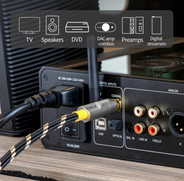 Cable Coaxial Digital RCA