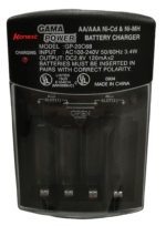 Cargador de Pilas AA AAA Recargables 2.8V 120 MAX2 GP-20C68 - Imagen 2