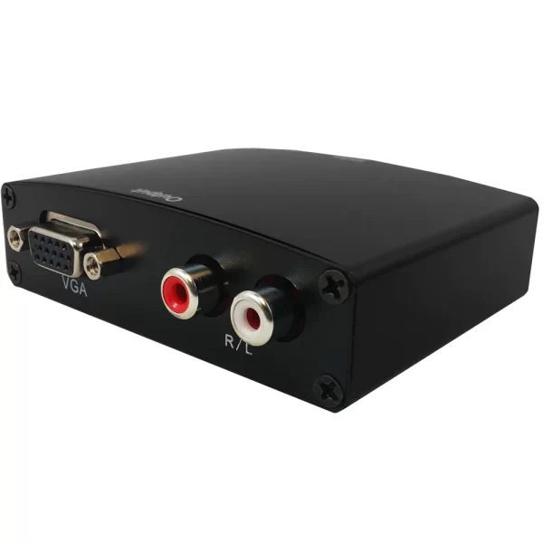 Conversor Hdmi a  VGA 1080P Audio RCA HDCP 1.2 Salida UXGA con DAC de 10 bits - Imagen 3