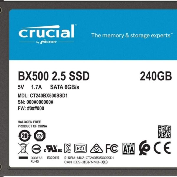 HD SSD 1TB Crucial