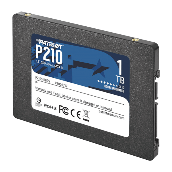 Memoria SSD 1TB Patriot 2.5'' P210 430 MB/s sata 3 - Imagen 3