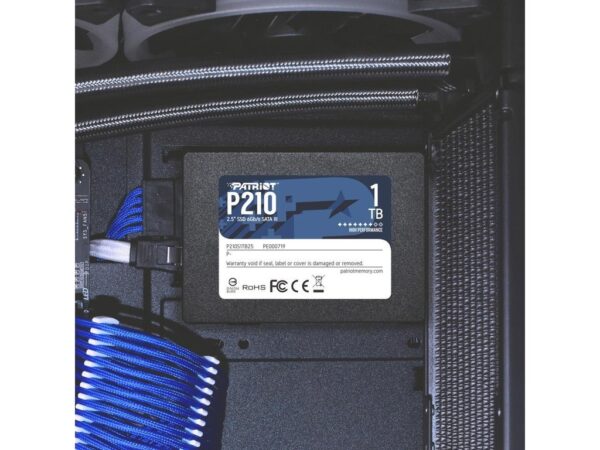 Memoria SSD 1TB Patriot 2.5'' P210 430 MB/s sata 3 - Imagen 2