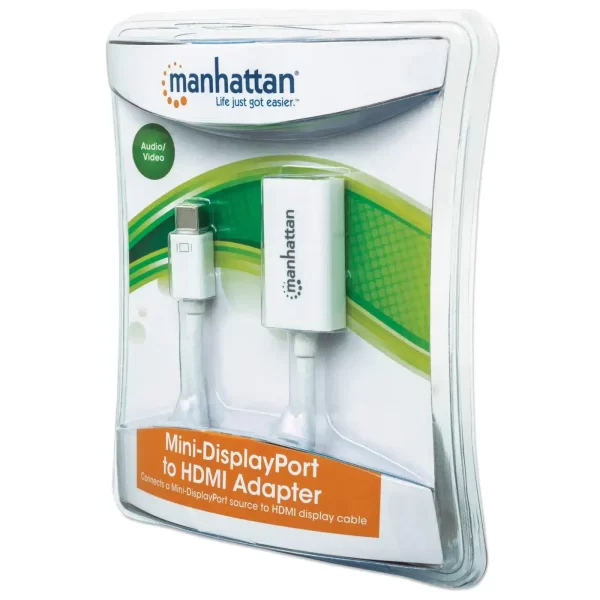 Conversor Mini DisplayPort a Hdmi hembra MANHATTAN - Imagen 2