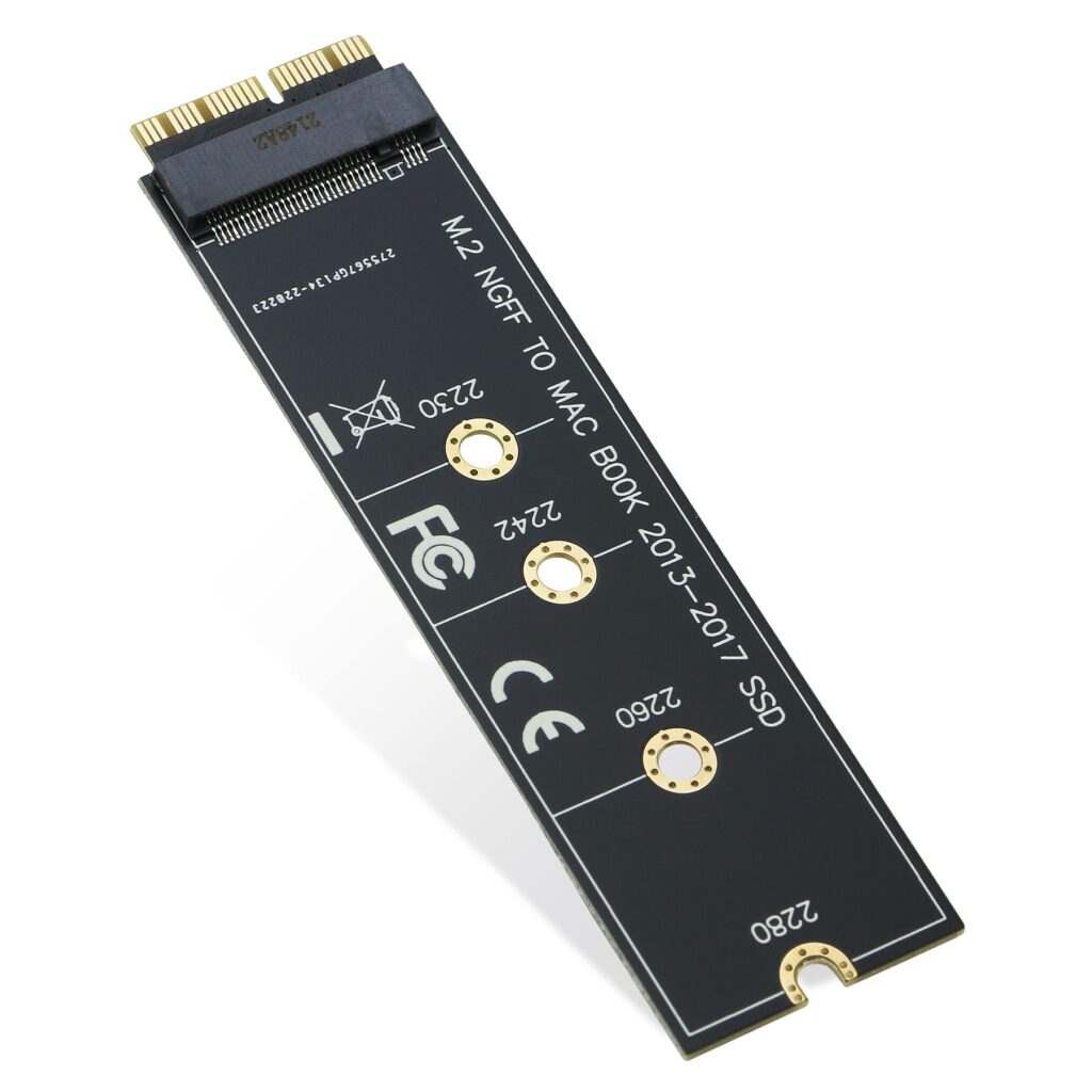 Adaptador M.2 NVME a MACBOOK AIR