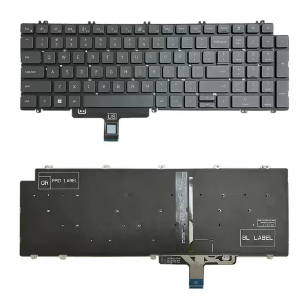 Teclado Dell Latitude 5520 5521 Precision 3560 3561 retroiluminado nuevo sp 0VYFVY - Imagen 4