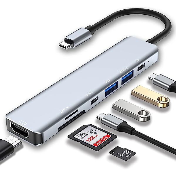Adaptador USB-C a HDMI HUB