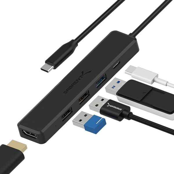 Conversor USB-C a HDMI Hub