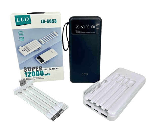 CARGADOR PORTATIL 12.000MAH LU-6053