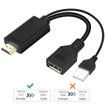 Conversor HDMI a DisplayPort