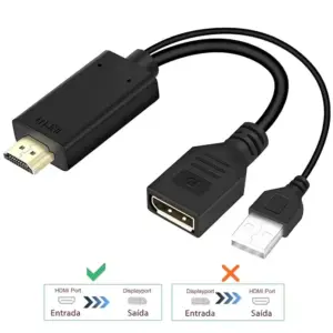 Conversor HDMI a DisplayPort