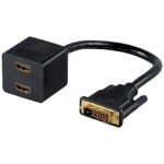 Adaptador DVI 25 pin a HDMI Bidireccional