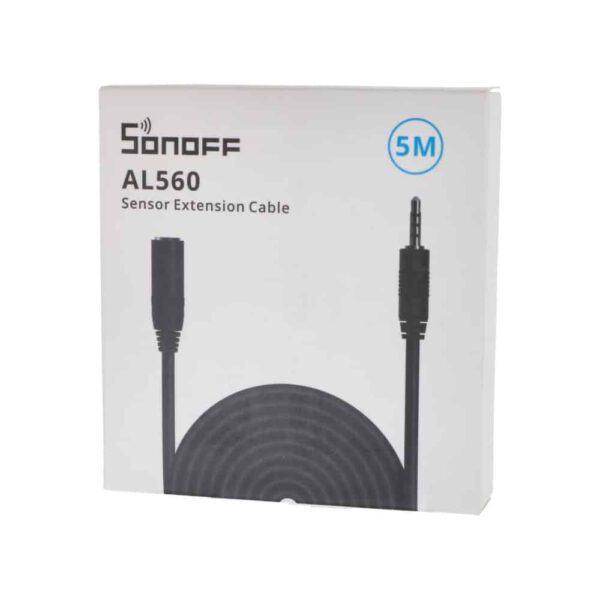 Cable Extensor Audio 2.5mm de 5 metros para Sensor SONOFF AL560 - Imagen 2