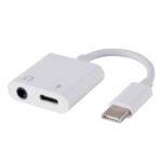 Adaptador USB-C a Auxiliar 4 pin + Carga 10W Galaxy S22 Pixel 4 - Imagen 2