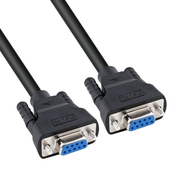 Cable Serial Hembra Serial Hembra 9 PIN GRIS 1.5M
