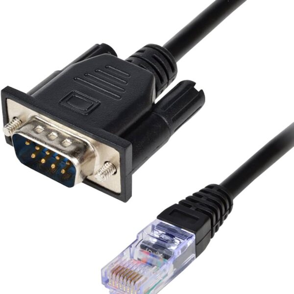 Cable RJ45 A SERIAL 9 PIN NEGRO 1.5M