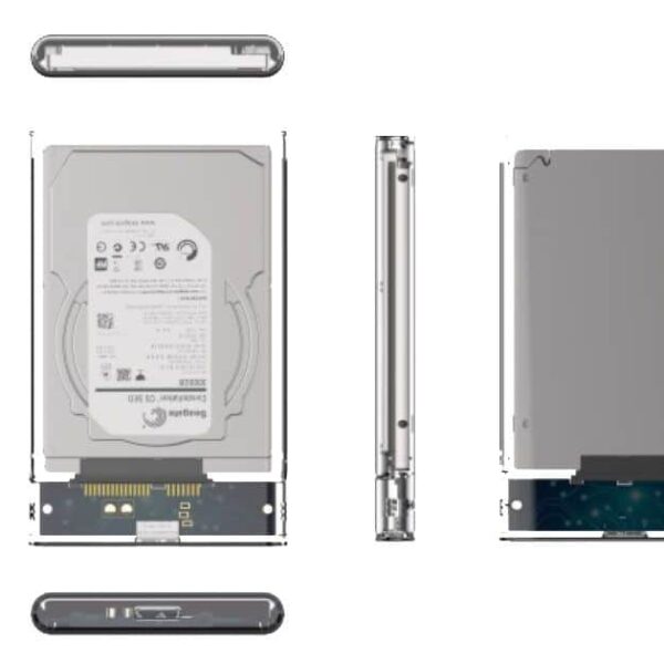 Gaveta para Disco HD 2.5" Notebook