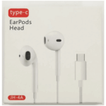 Auricular USB-C blanco JH-A4   tipo Apple - Imagen 2