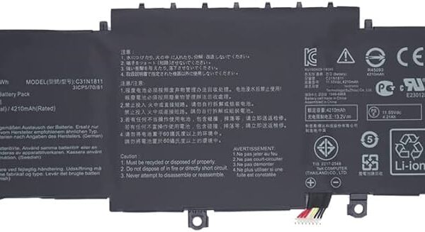 BATERIA ASUS C31N1811 ASUS ZENBOOK 14 U433FN UX433FN UX433FL BX433FN RX433FN