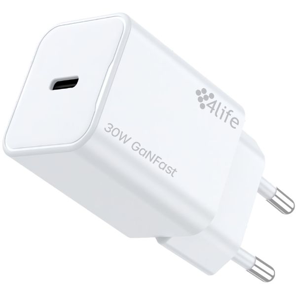 Cargador USB-C 30W GANFAST 4 LIFE