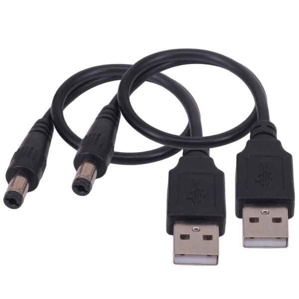 Cable USB 2.5mmx5.5mm USB-A a Conversor Optico Equipos 5v - Imagen 3
