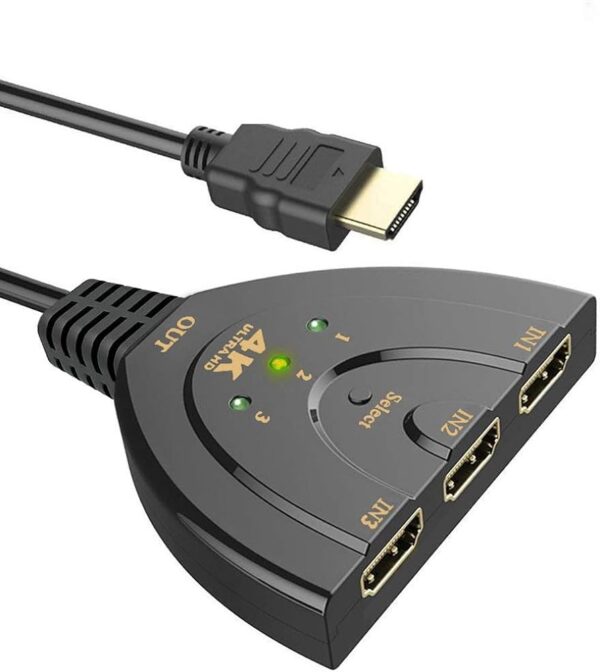 Switch HDMI 3X1 4K