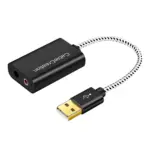 Tarjeta de sonido USB 7.1