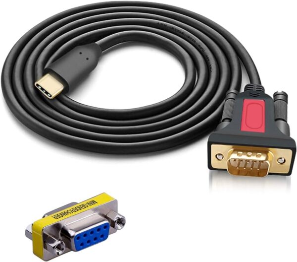 Cable USB-C a Serial DB9 TYPE A DB9 1.8M - Imagen 2